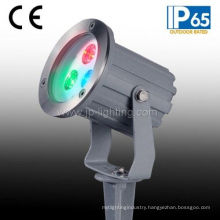 3W RGB LED Garden Spot Lighting with Spike (JP83833)